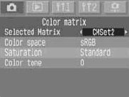 How to create a custom color matrix setting on the EOS 1D Mark II and ...