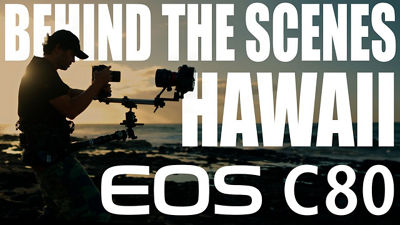 Person Using Canon Cinema Camera