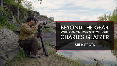 Person Using Canon Cinema Camera