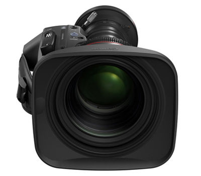 Canon 10x16 KAS S 8K UHD Portable Zoom Lens - Front Slant