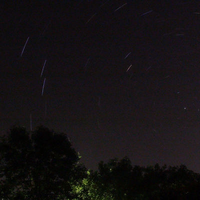 Detail of long exposure - On