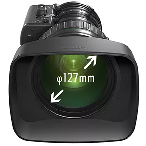 illustration of zoom conrol with CJ45ex13.6B lens