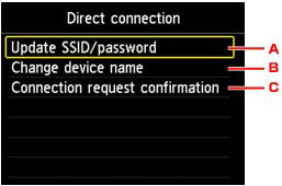 Using the Machine with Direct Connection