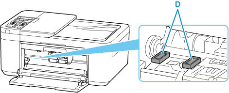 Main Components of the Printer - TR4720 (Inside View)