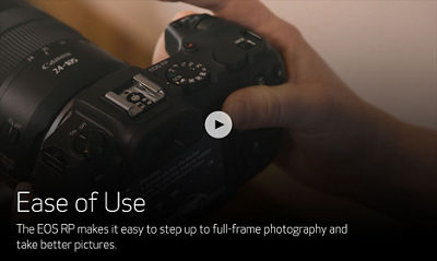 Canon EOS RP Features: In a Snap Episode 4: Ease of Use