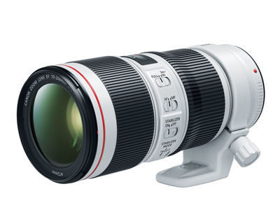Canon EF 70-200mm f/4L IS II USM with Mount Ring
