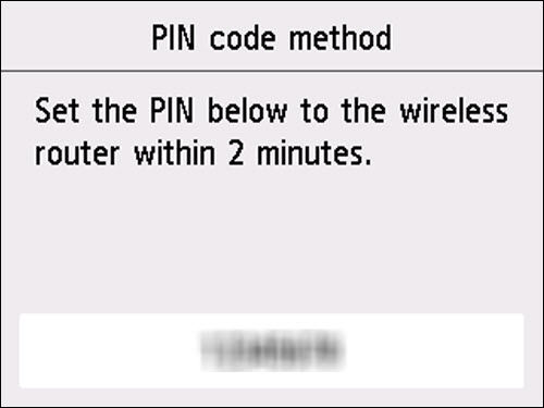 Connecting Your Printer to a Wireless Network (WPS PIN Code) - GX4020