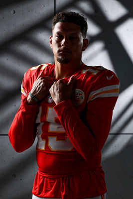 Football Player Posing