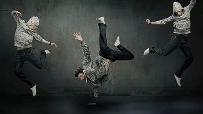 Breakdancers Posing
