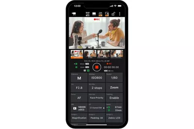 Multi-Camera Control App Demo