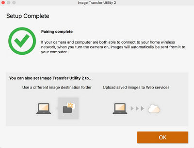 setup complete screen