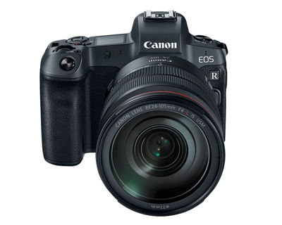 Canon EOS R RF24-105 IS USM TOP FRONT