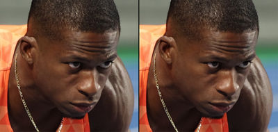 Runner Image Being Upscaled