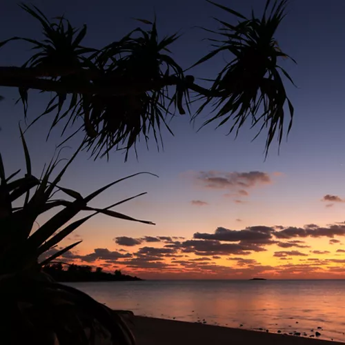 Sunset at a Beach