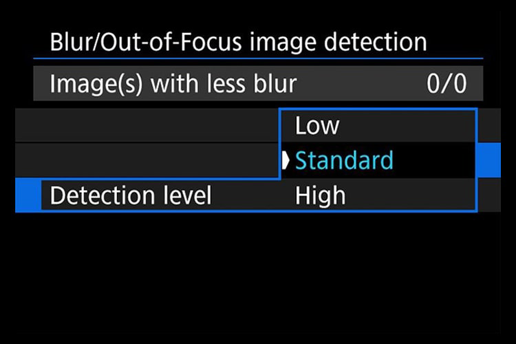EOS R5 Mark II - Menu