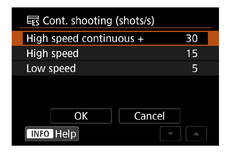 Versatile Shutter Modes and Drive Speeds