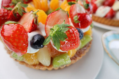 Zoom In on Fruit Cake