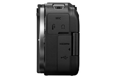 Connector Panel of the Side of EOS R50 V