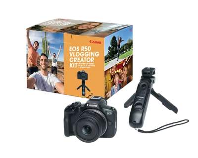 Shop Canon EOS R50 Vlogging Creator Kit | Canon U.S.A., Inc.