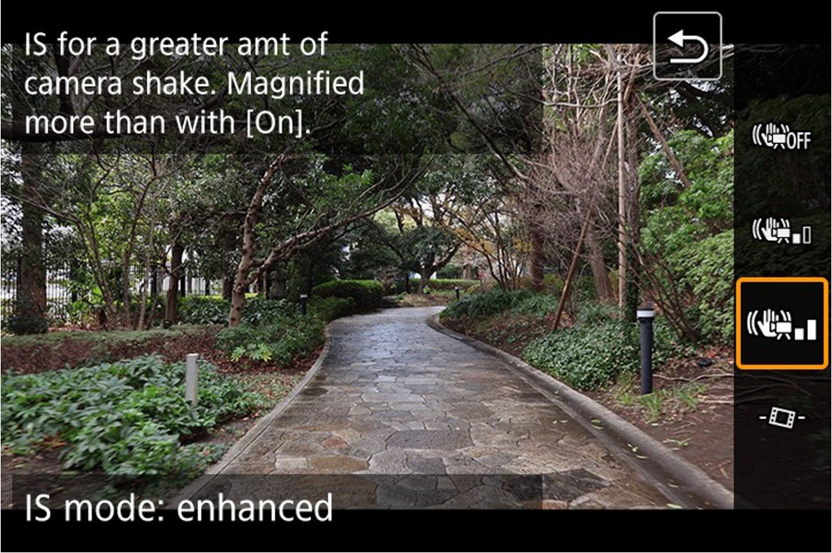 Example of Enhanced IS Mode