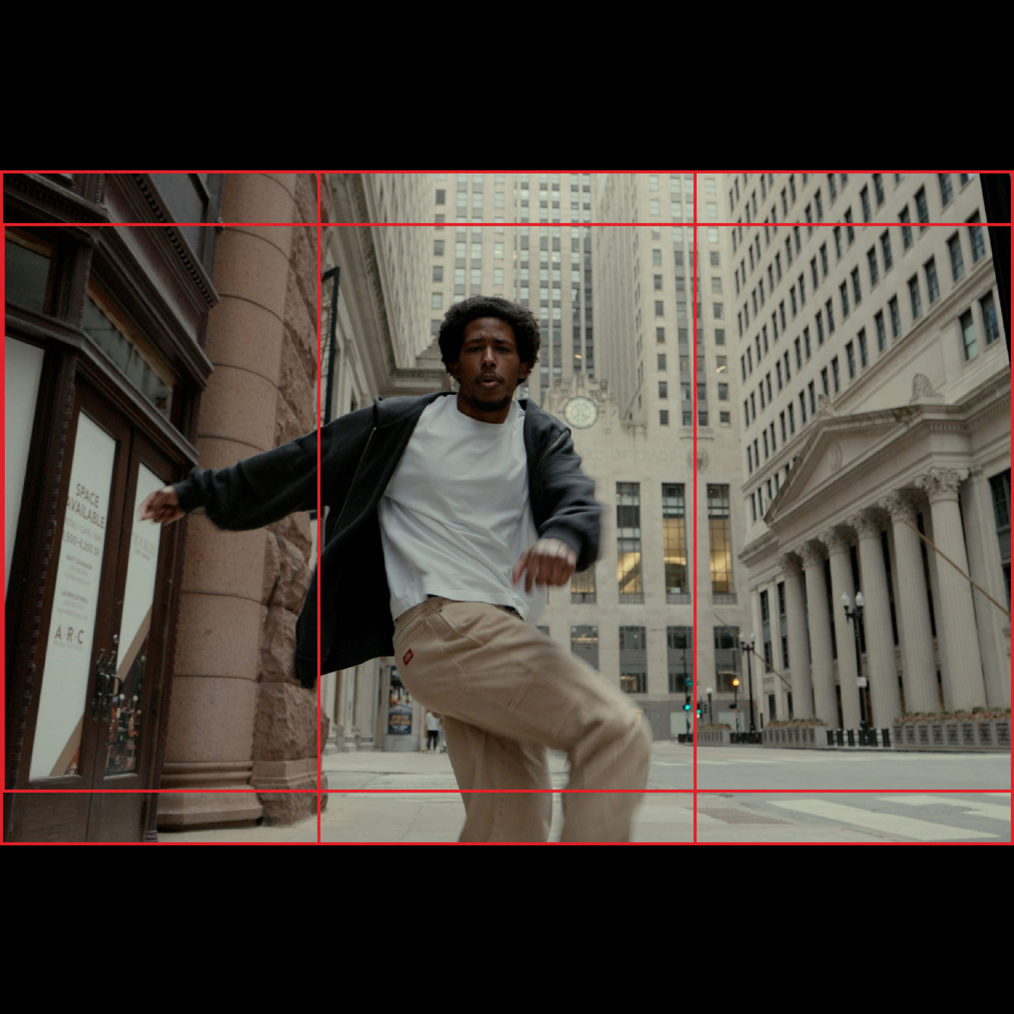 Frame of Person Dancing