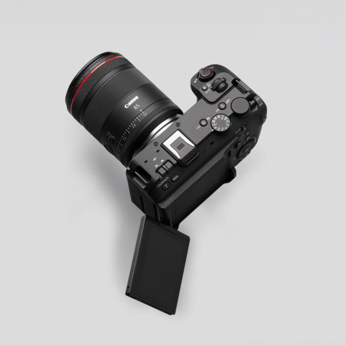 EOS R6 V with Screen Out