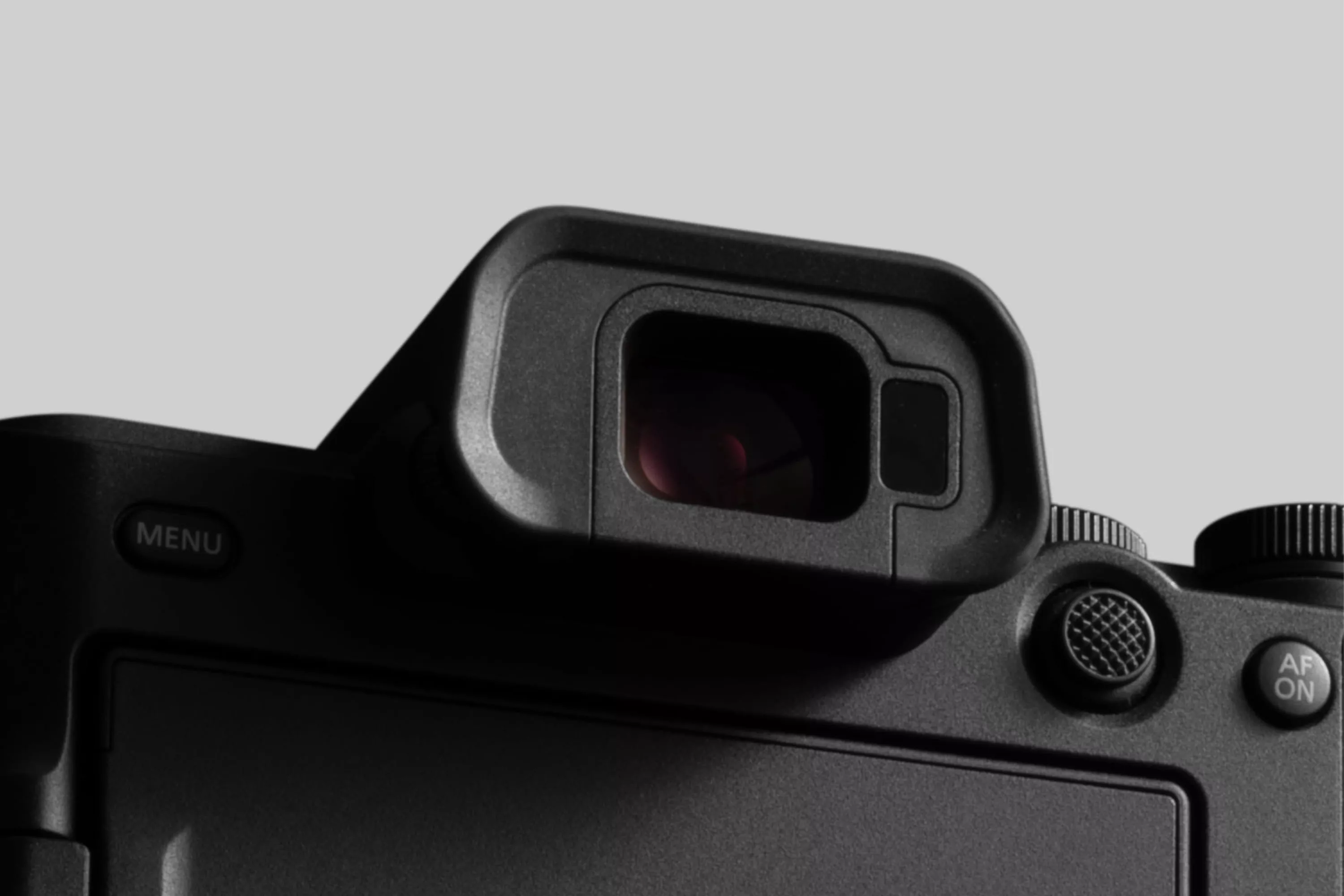 Close Up of Camera Viewfinder