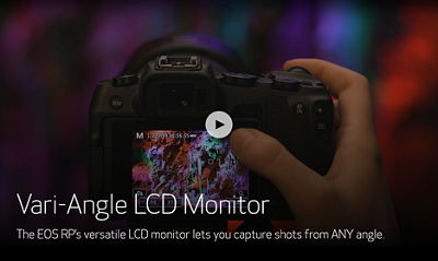 Canon EOS RP Features: In a Snap | Episode 8:  Vari-Angle LCD Monitor