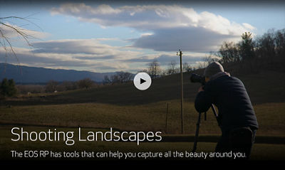 Canon EOS RP Features: In a Snap | Episode 15: Shooting Landscapes