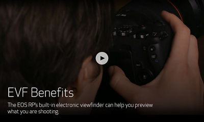 Canon EOS RP Features: In a Snap | Episode 6: Electronic Viewfinder Benefits
