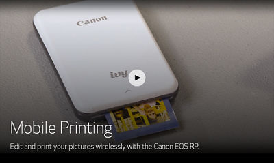 Canon EOS RP Features: In a Snap | Episode 16: Mobile Printing