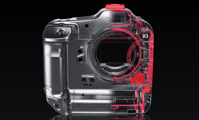 EOS R3 X-Ray Showing Sealing Materials