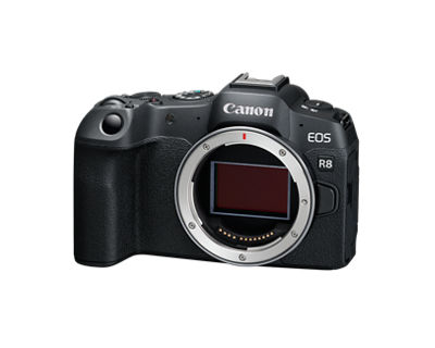 EOS R8 Body - Front View