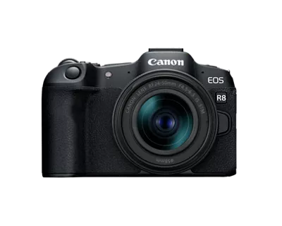 EOS R8 RF24-50mm F4.5-6.3 IS STM Lens Kit Image