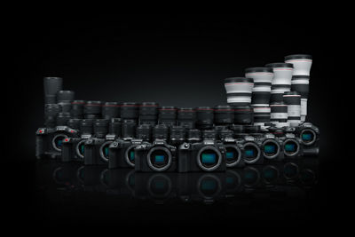 EOS R System camera and lenses