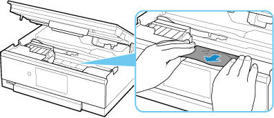 Paper Is Jammed inside the Printer - TS8320