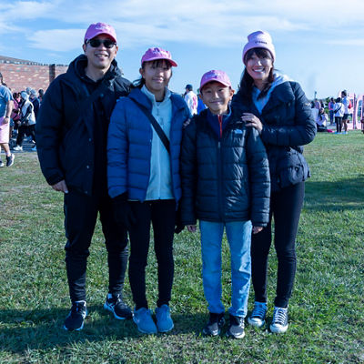 Canon Team Member and Their Family Posing for a Picture