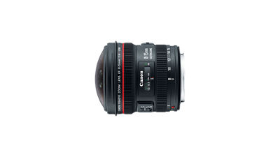 Canon 8-15 Fish eye F4 with EF-RF adaptor