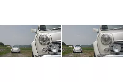 Angle focus comparison