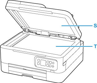 Main Components of the Printer (Front View) - TR7020 / TR7020a / TR7022 ...