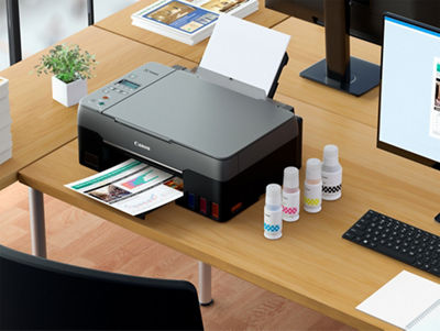 Canon PIXMA G2260 MegaTank Printer - Lifestyle Image