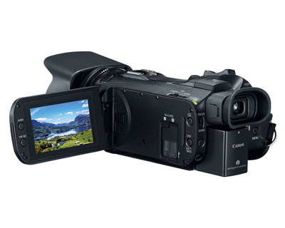 Canon VIXIA HF G50 4K UHD Camcorder - EVF Open