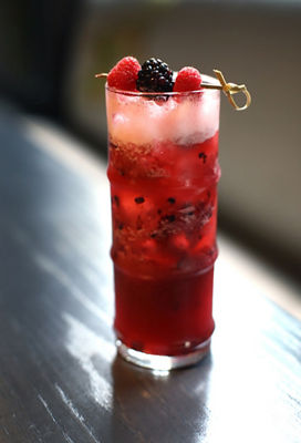 Red berry drink