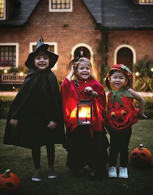 Children in Costumes