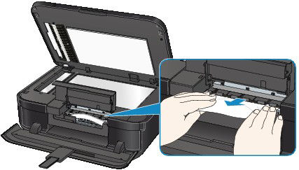 Paper is Jammed Inside the Printer - MX722