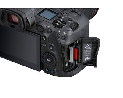 Canon EOS R5 Full-Frame Mirrorless Camera - Memory Card Slots