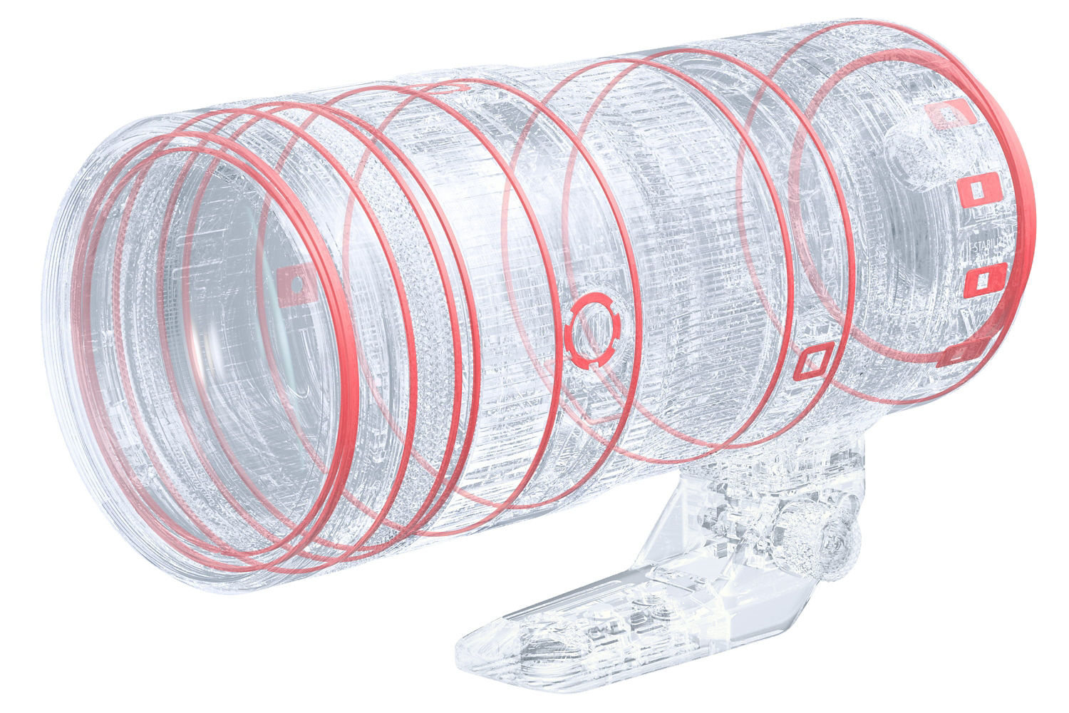 Seals on RF Lens