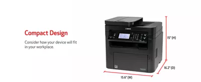 imageCLASS MF267dw II - Compact Design