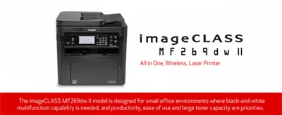 imageCLASS MF269dw II Intro