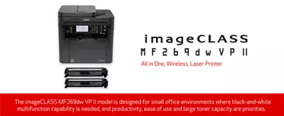 imageCLASS MF269dw VP II Intro
